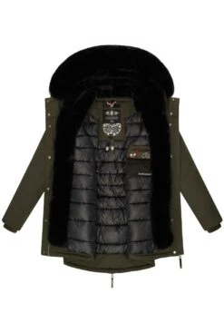 Navahoo Sweety Deluxe - Winterjas - Dark Olive -Navahoo WWinkel 0160c3cc029c4f42a7b9303eddbbfb13