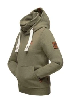 Navahoo Raniaa - Hoodie - Dusty Olive Melange -Navahoo WWinkel 02aa171d10944c63a8011be5f970355a
