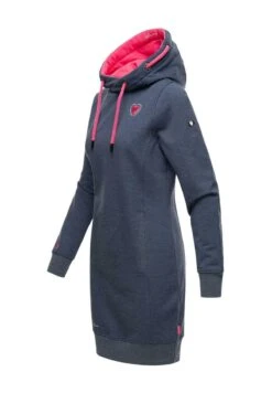 Navahoo Jurk - Dusty Blue Melange 11 Navahoo Jurk - Dusty Blue Melange -Navahoo WWinkel 03083127eaa748ddb7b566e9459a2ff7