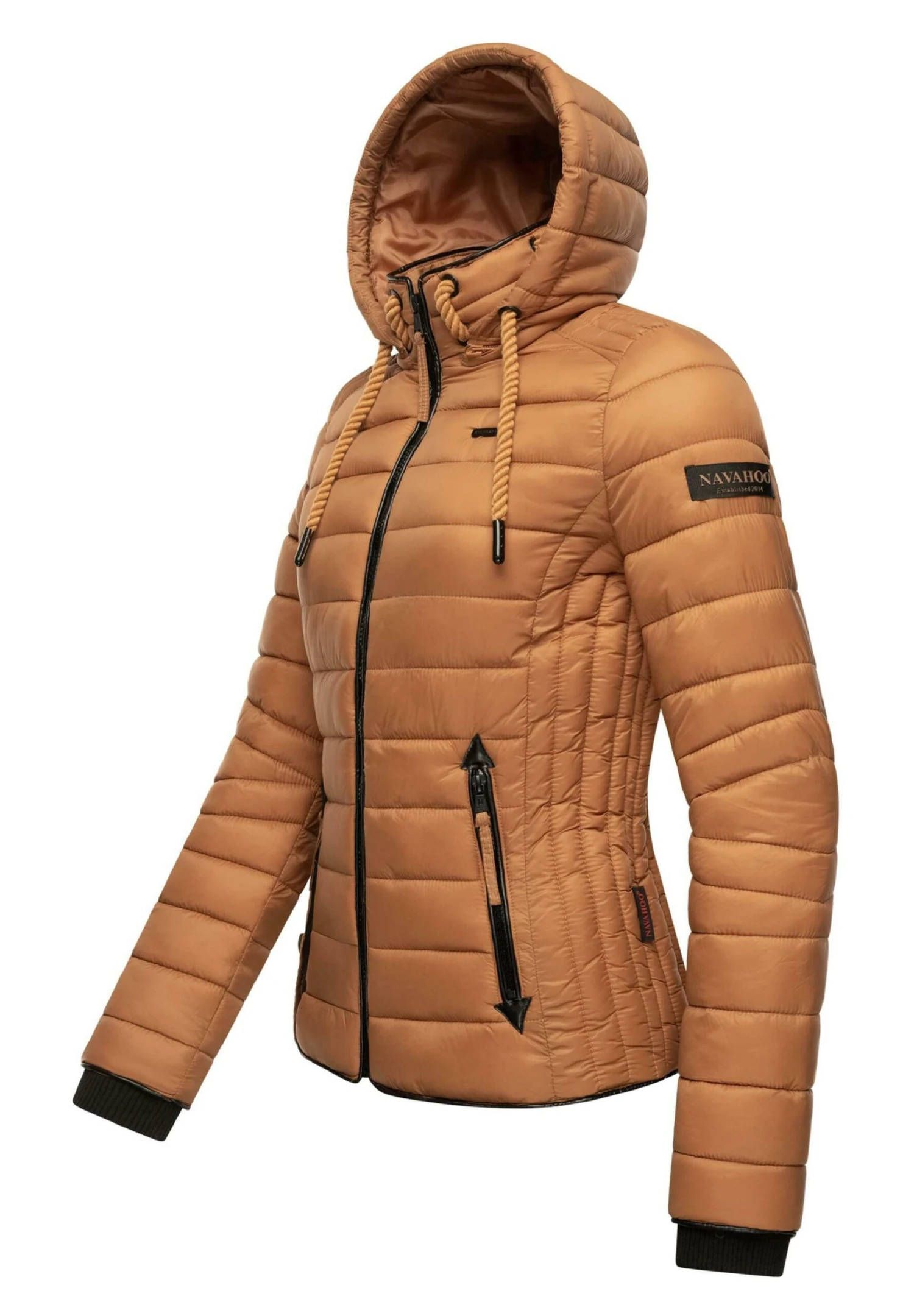 Navahoo Lulana - Jas - Caramel Brown 4 Navahoo Lulana - Jas - Caramel Brown - Afbeelding 4