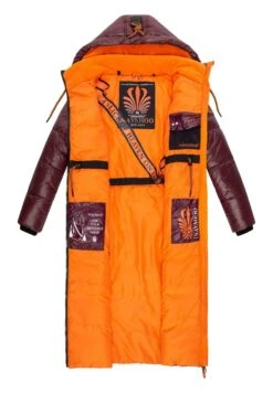 Navahoo Schmuseengel - Winterjas - Dark Red Melange -Navahoo WWinkel 03daa0a70a824459838212c66aa82b9e