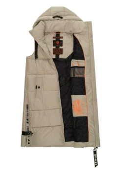 Navahoo Schnuffelchen - Bodywarmer - Pebble Grey -Navahoo WWinkel 04ef1b34cdd94d2a93d4779fac1fe57f