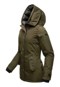 Navahoo Laura - Winterjas - Olive -Navahoo WWinkel 07350ee4d142420ab7aac14535bf4d0b