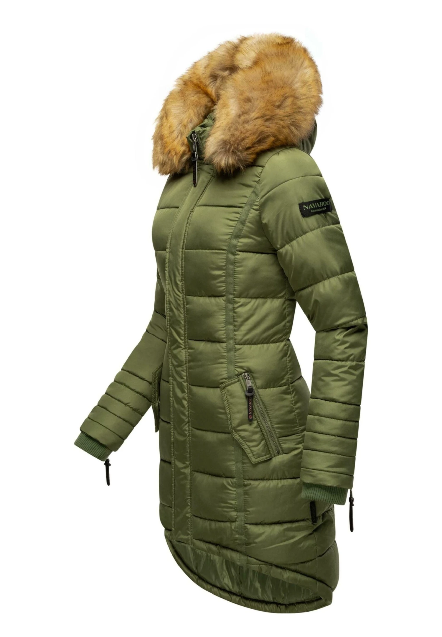 Navahoo Papaya - Winterjas - Dusty Olive 5 Navahoo Papaya - Winterjas - Dusty Olive - Afbeelding 5