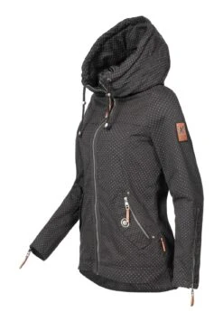 Navahoo Wekoo - Parka - Schwarz Dots -Navahoo WWinkel 123c7706bc8e40fca2009796925b5423
