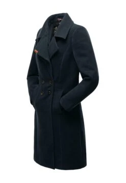 Navahoo Wooly - Halflange Jas - Dark Blue -Navahoo WWinkel 13d16f78689a4a66830e2daa708ac7c1