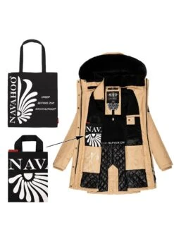 Navahoo Tiniis - Winterjas - Beige -Navahoo WWinkel 1512d3647e894edbb72c7ace8b7b9753