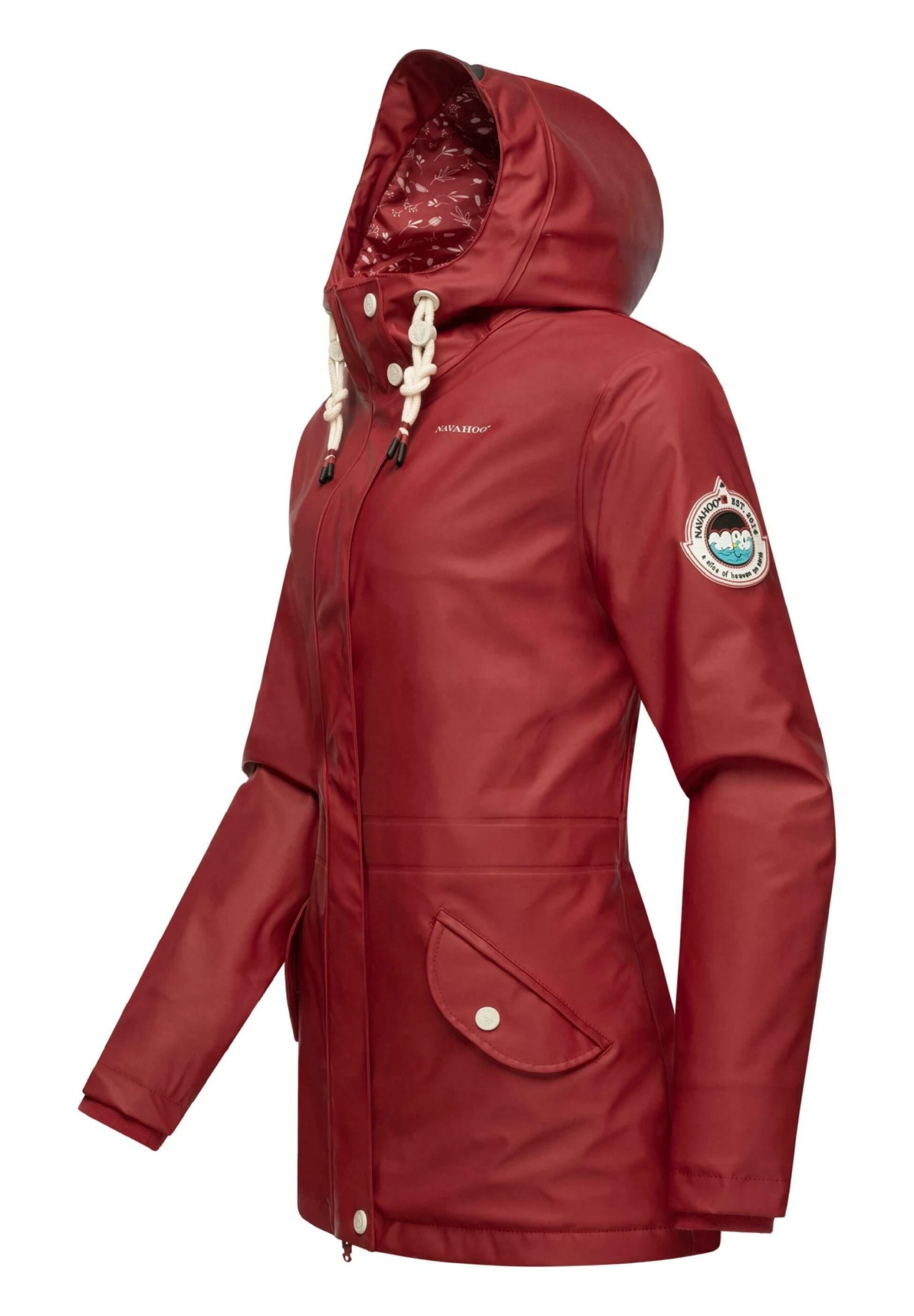 Navahoo Ocean Heart - Parka - Blood Red 4 Navahoo Ocean Heart - Parka - Blood Red - Afbeelding 4
