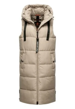 Navahoo Schnuffelchen - Bodywarmer - Taupe -Navahoo WWinkel 198a607352b747f5b373abd6d01f920b