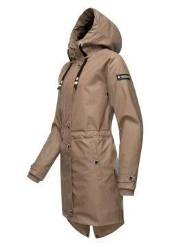 Navahoo Rainy Flower - Parka - Taupe -Navahoo WWinkel 1aeda0af043c4be3bb1e16b16fdc914a