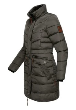 Navahoo Paula - Winterjas - Anthracite With Black Fur -Navahoo WWinkel 27ef0585db254f8e8b11ea7092c37ba6