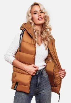 Navahoo Kassidy - Bodywarmer - Rusty Cinnamon -Navahoo WWinkel 3065c4aa109e4f2aa3e42fbce534afac