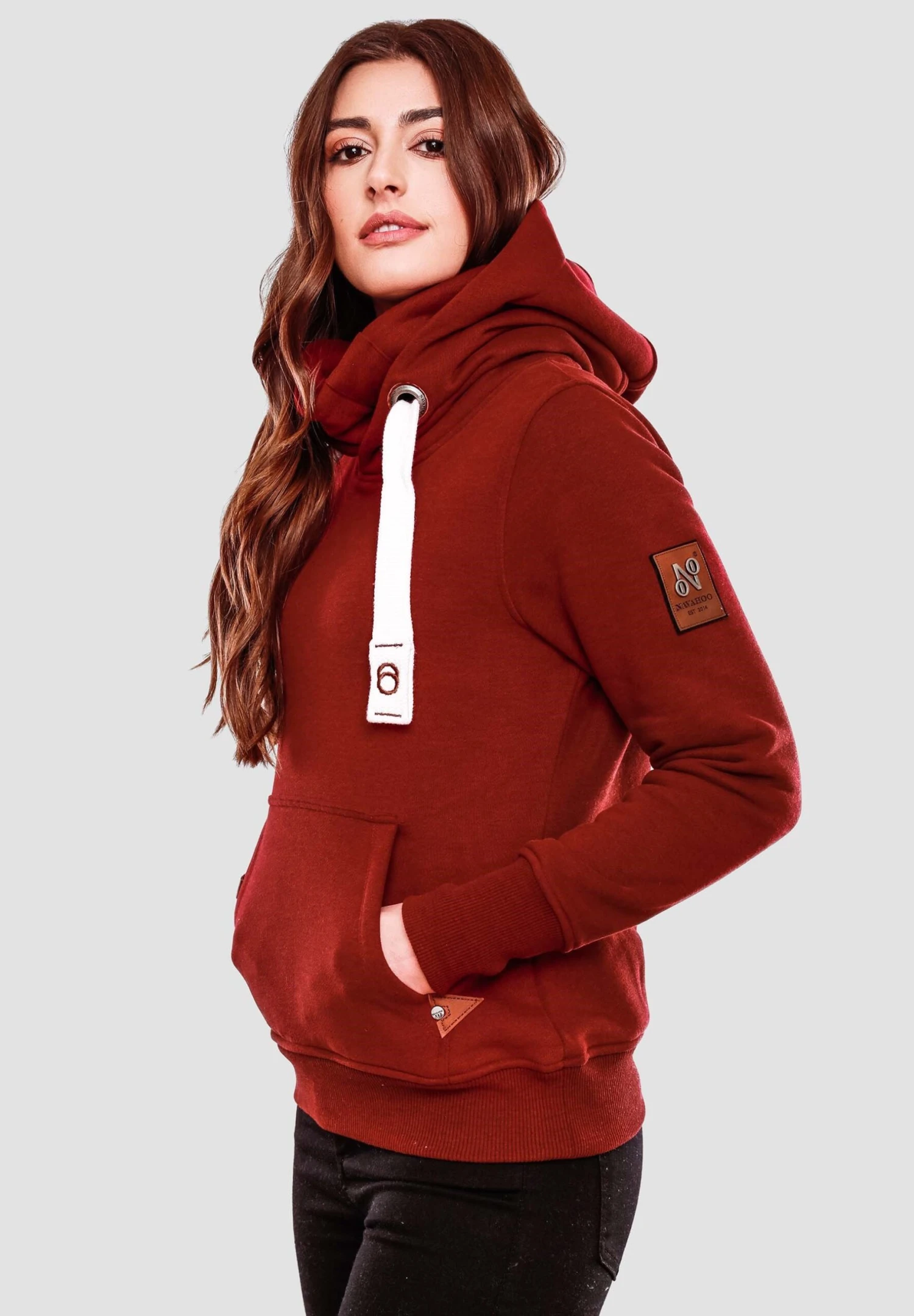 Navahoo Raniaa - Hoodie - Bordeaux 3 Navahoo Raniaa - Hoodie - Bordeaux - Afbeelding 3
