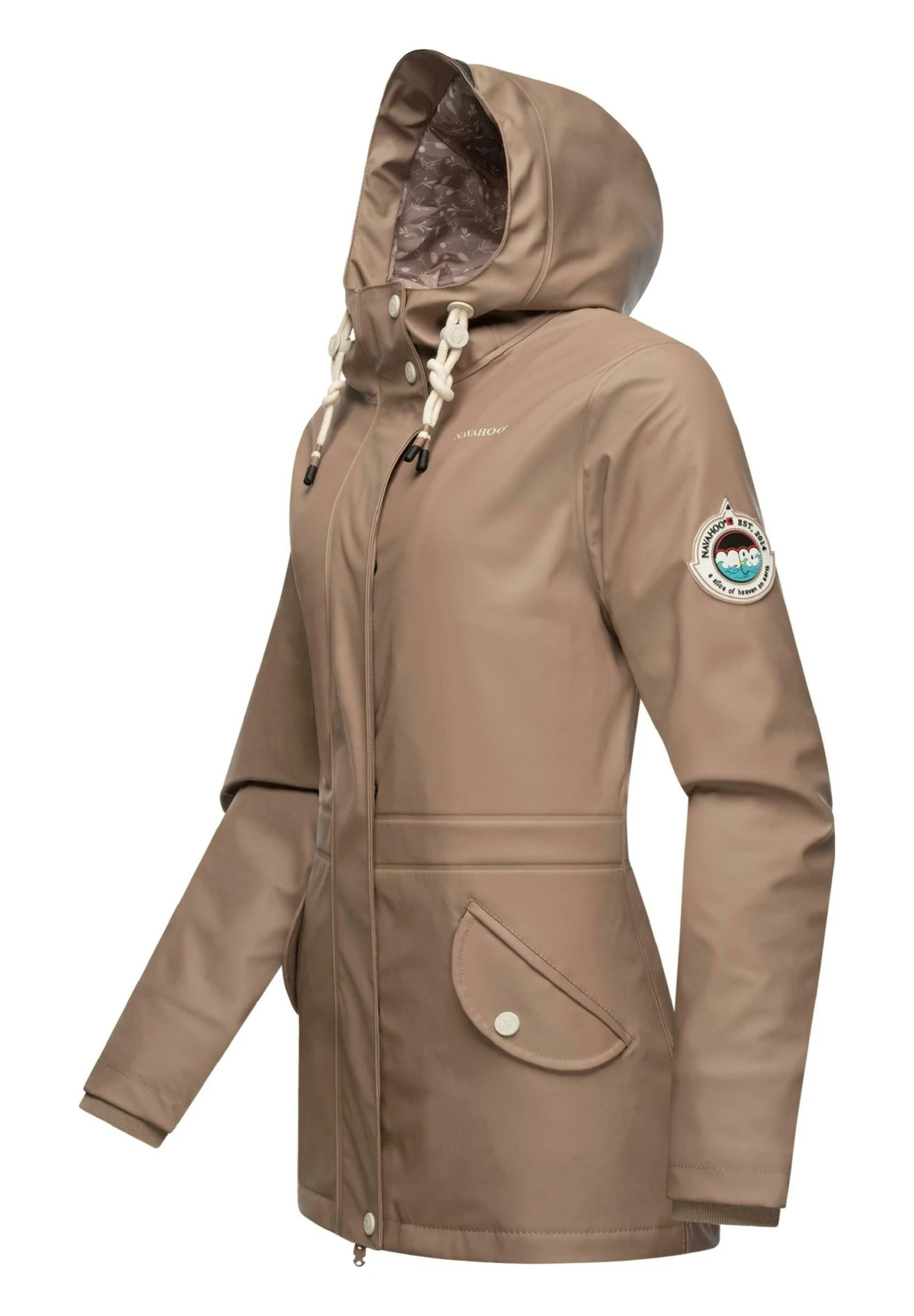 Navahoo Ocean Heart - Parka - Taupe 4 Navahoo Ocean Heart - Parka - Taupe - Afbeelding 4