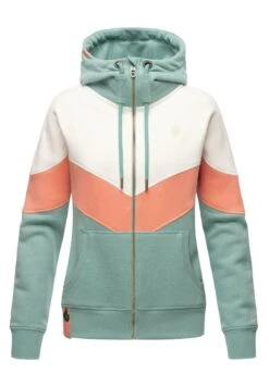 Navahoo Sweater Met Rits - Dusty Mint Melange -Navahoo WWinkel 38480e62cbbb417a800fb149fd00449a