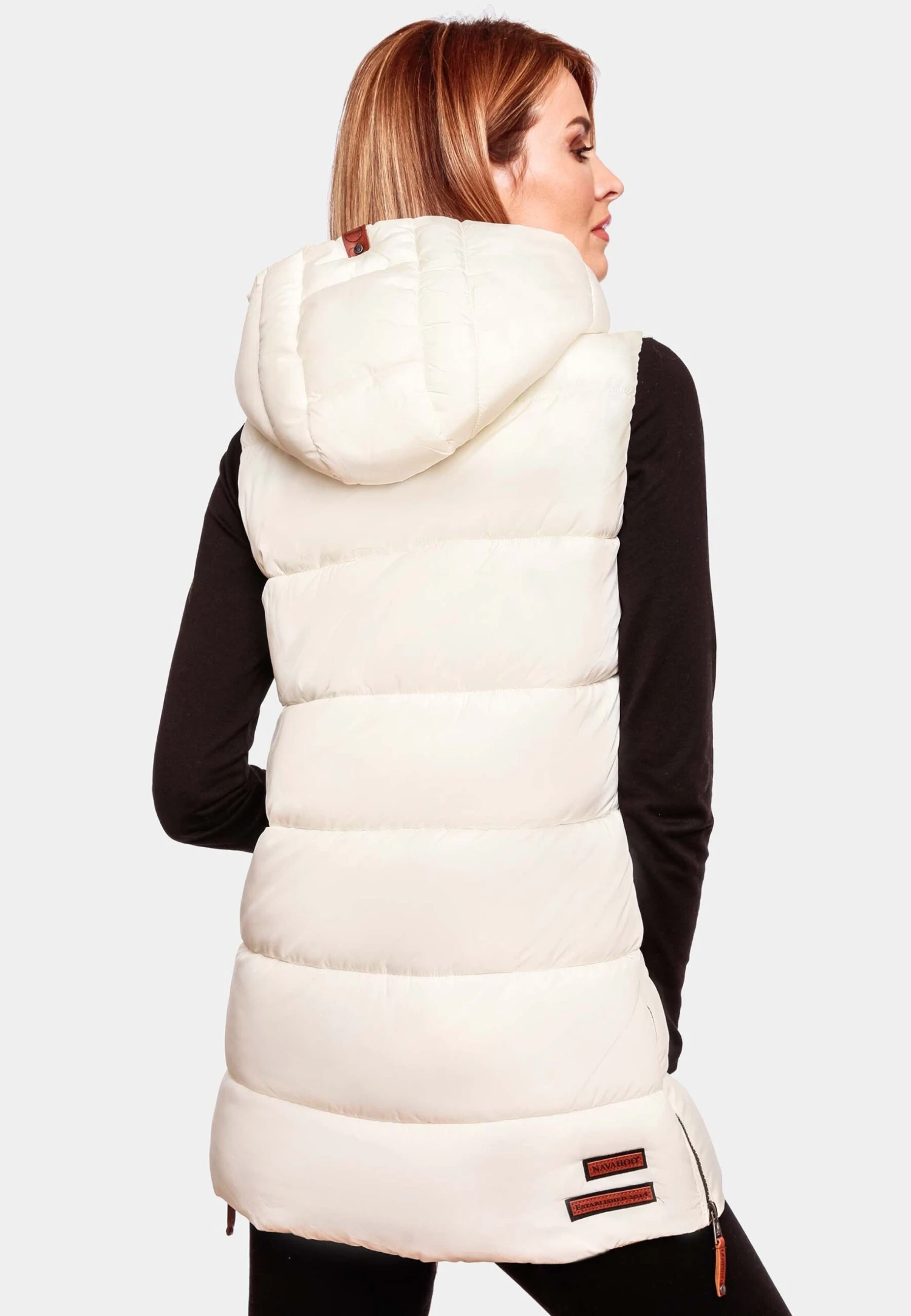 Navahoo Madilynaa - Bodywarmer - Offwhite 2 Navahoo Madilynaa - Bodywarmer - Offwhite - Afbeelding 2