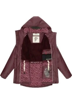 Navahoo Ocean Heart - Parka - Dark Red Melange -Navahoo WWinkel 3af86a3740fd41fba172cc4df8c4e9dc