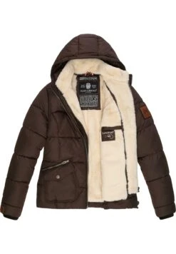 Navahoo Megan - Winterjas - Dark Choco -Navahoo WWinkel 3d6cb6374cc24d0892ccc12f90cad223