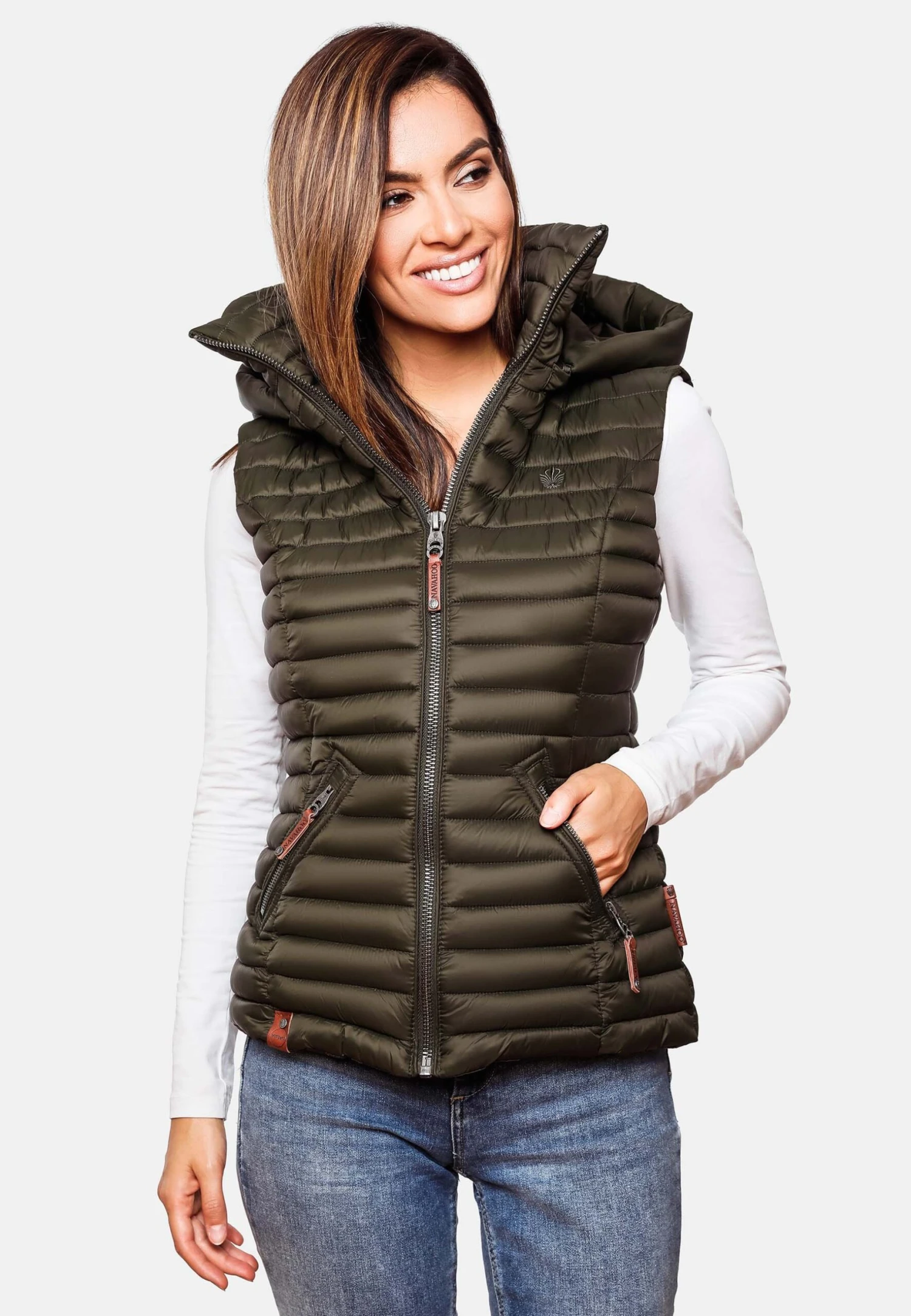 Navahoo Shadaa - Bodywarmer - Olive 1 Navahoo Shadaa - Bodywarmer - Olive