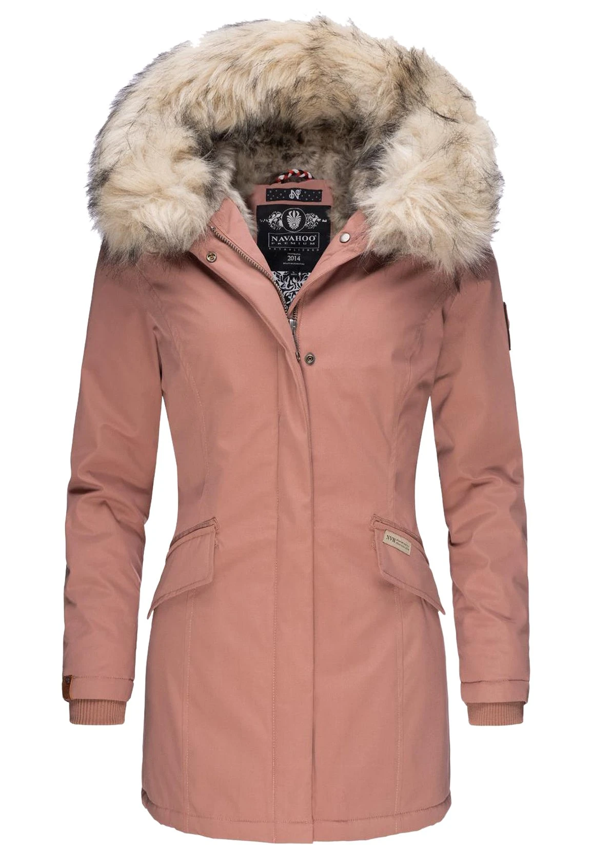 Navahoo Cristal - Winterjas - Terracotta 5 Navahoo Cristal - Winterjas - Terracotta - Afbeelding 5