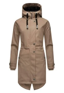 Navahoo Rainy Flower - Parka - Taupe -Navahoo WWinkel 44580862bbdd4f1bae853f6b8a1e5cd9