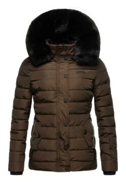 Navahoo Milianaa - Winterjas - Dark Choco -Navahoo WWinkel 50a2a969ac07460ead22c6664703296d
