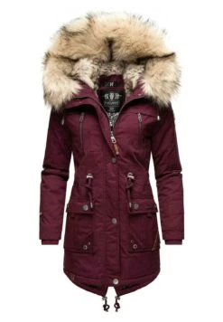 Navahoo Honigfee - Winterjas - Dark Red Melange -Navahoo WWinkel 5a8b39f3c3114ca3ac9b2f5363814d0e