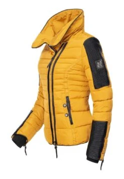 Navahoo Yuki - Winterjas - Gelb -Navahoo WWinkel 5ad374e7de6144499556f77af9dbe03d