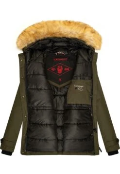 Navahoo Laura - Winterjas - Olive -Navahoo WWinkel 5bfb0842a6d94f90836c697d4e640831