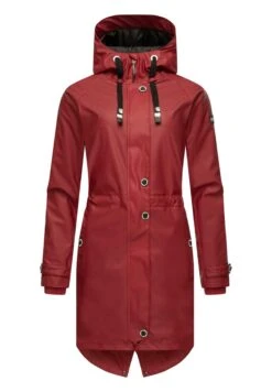 Navahoo Rainy Flower - Parka - Blood Red