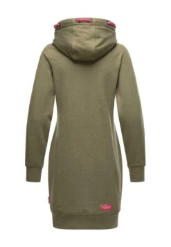 Navahoo Jurk - Dusty Olive Melange -Navahoo WWinkel 60c466a96c2c4b138edf70866d7ec133