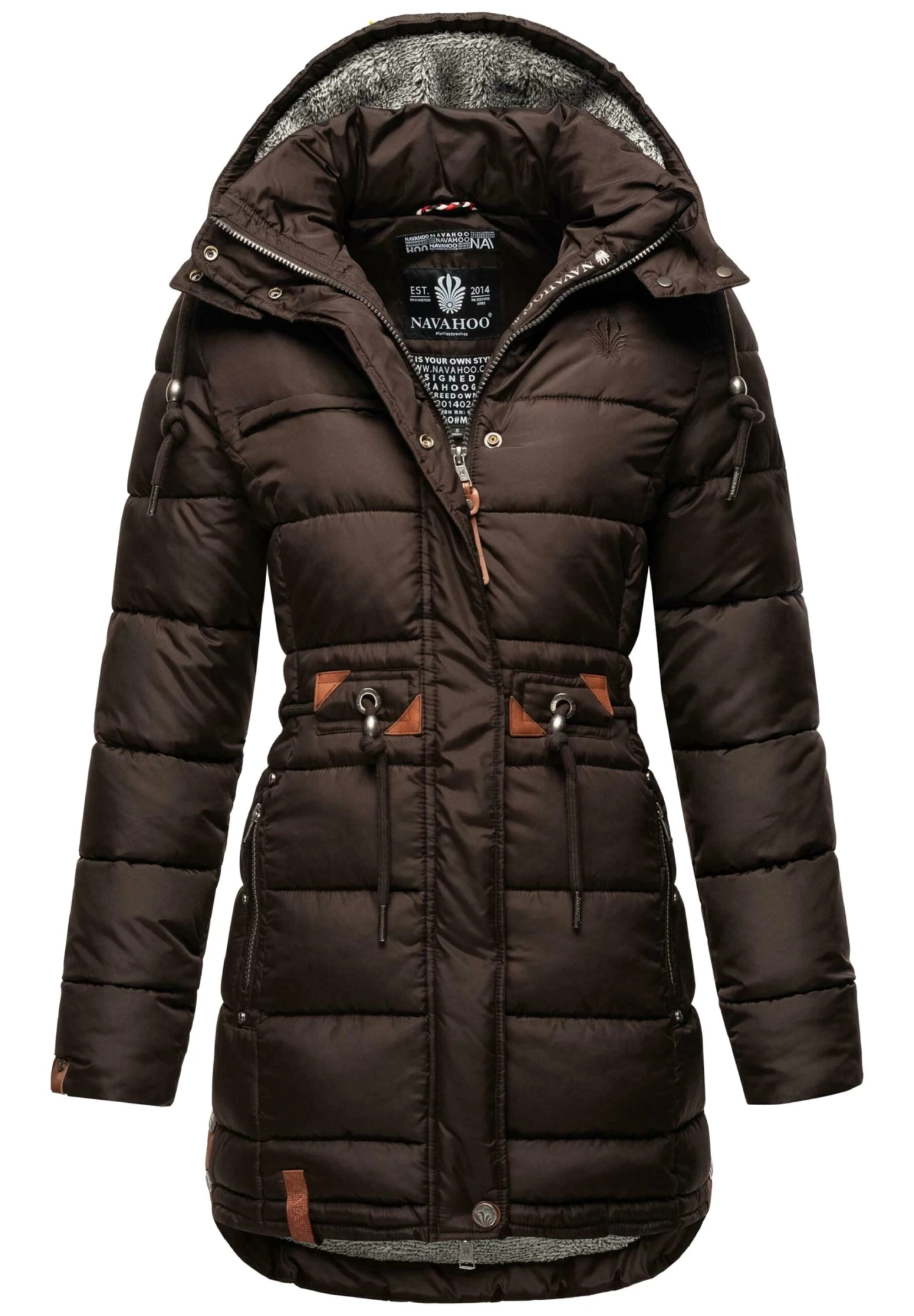 Navahoo Daliee - Winterjas - Ochre 1 Navahoo Daliee - Winterjas - Ochre