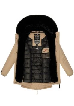 Navahoo Sweety Deluxe - Winterjas - Taupe -Navahoo WWinkel 65a4febcc60f4b3688f4597ee61f7fa6