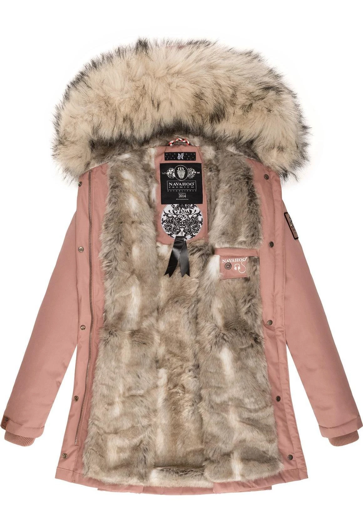 Navahoo Cristal - Winterjas - Terracotta 8 Navahoo Cristal - Winterjas - Terracotta - Afbeelding 8