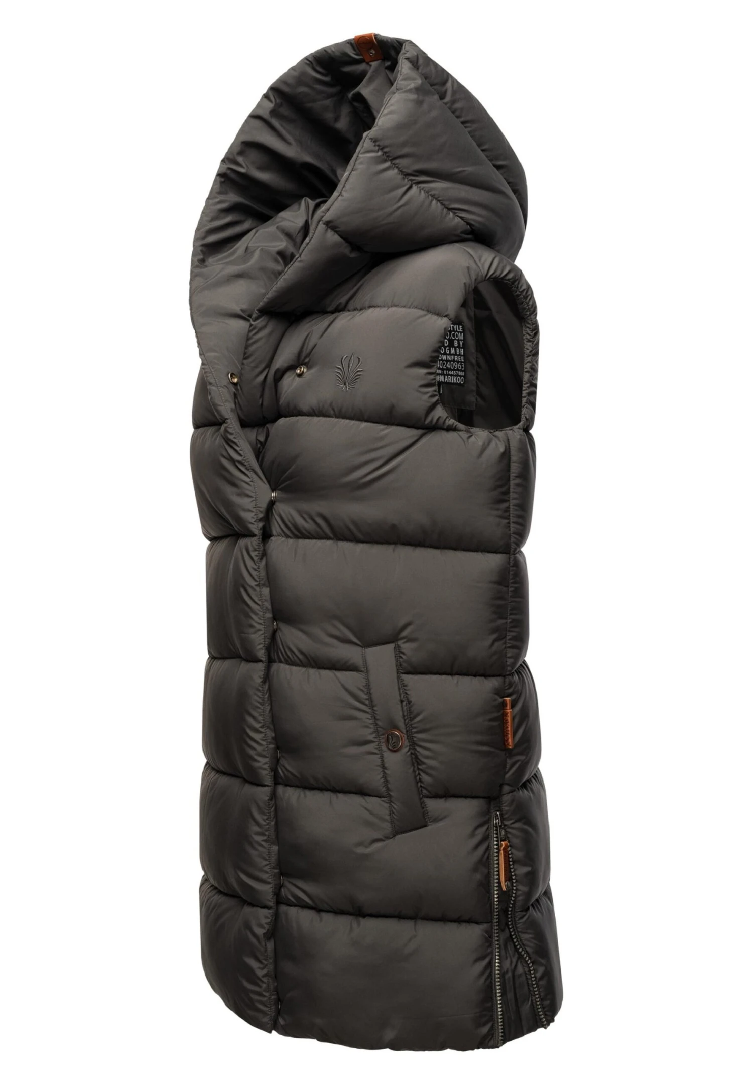 Navahoo Madilynaa - Bodywarmer - Brown 2 Navahoo Madilynaa - Bodywarmer - Brown - Afbeelding 2