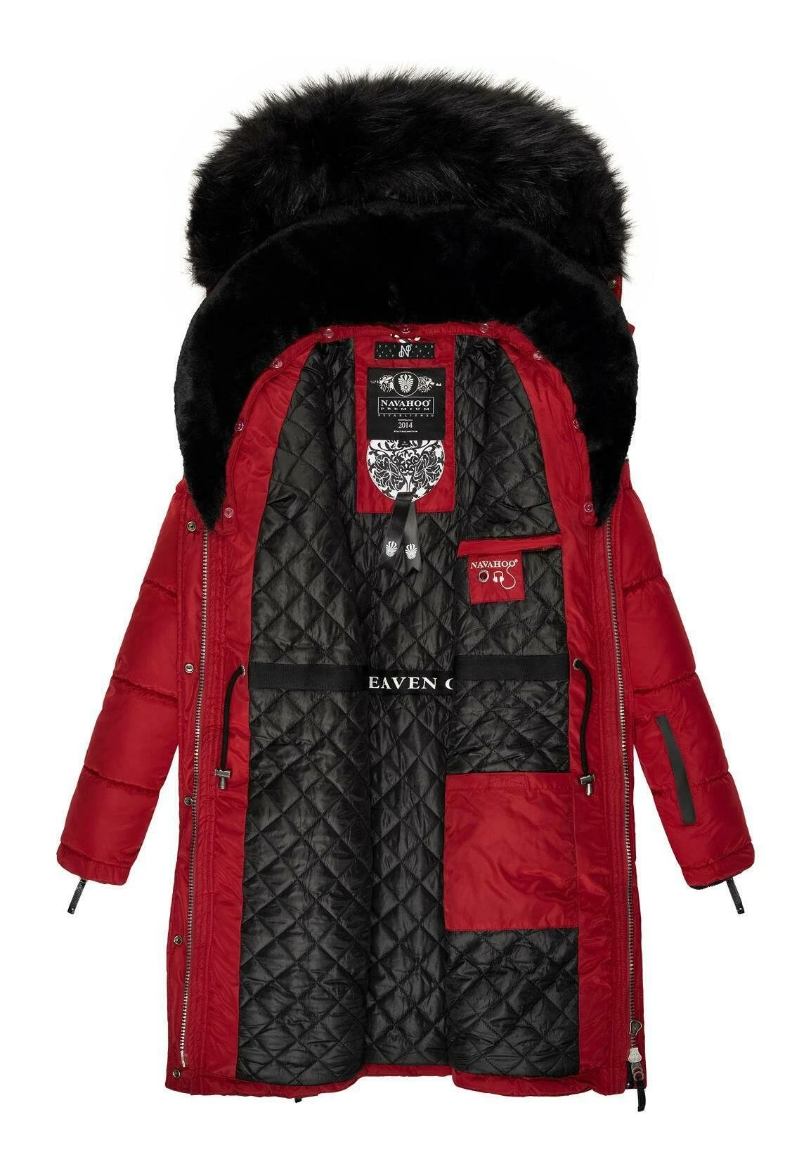 Navahoo Sinja - Winterjas - Light Red 5 Navahoo Sinja - Winterjas - Light Red - Afbeelding 5