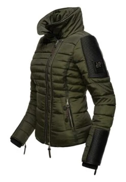 Navahoo Yuki - Winterjas - Olive -Navahoo WWinkel 76283d57ad6243e79f7c42d72645cdae