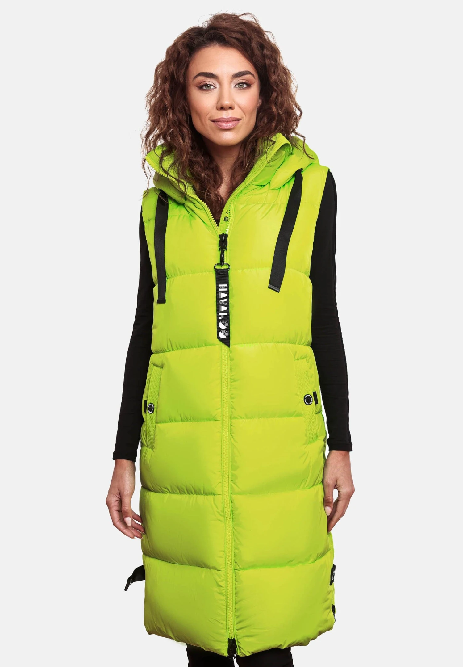 Navahoo Schnuffelchen - Bodywarmer - Neon Green 1 Navahoo Schnuffelchen - Bodywarmer - Neon Green