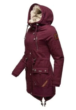 Navahoo Honigfee - Winterjas - Dark Red Melange -Navahoo WWinkel 7a42b105a957475789374ca93b9f1882