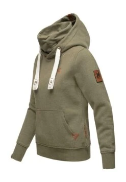 Navahoo Raniaa - Hoodie - Dusty Olive Melange -Navahoo WWinkel 809066bab9284b33b1cfa5b4f24b3850