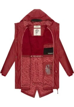 Navahoo Flower Of Ocean - Parka - Blood Red -Navahoo WWinkel 865f31d832494922a5a76fb0c46f754a