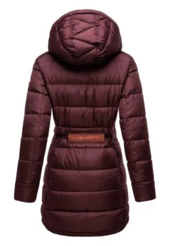 Navahoo Daliee - Winterjas - Dark Red Melange -Navahoo WWinkel 89140d89b8aa4b189cac60107d89184a