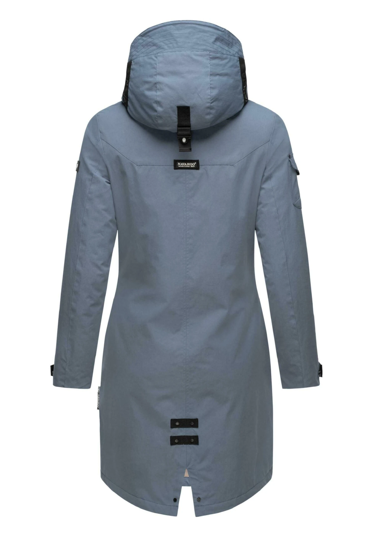 Navahoo Winterjas - Blue Melange 3 Navahoo Winterjas - Blue Melange - Afbeelding 3