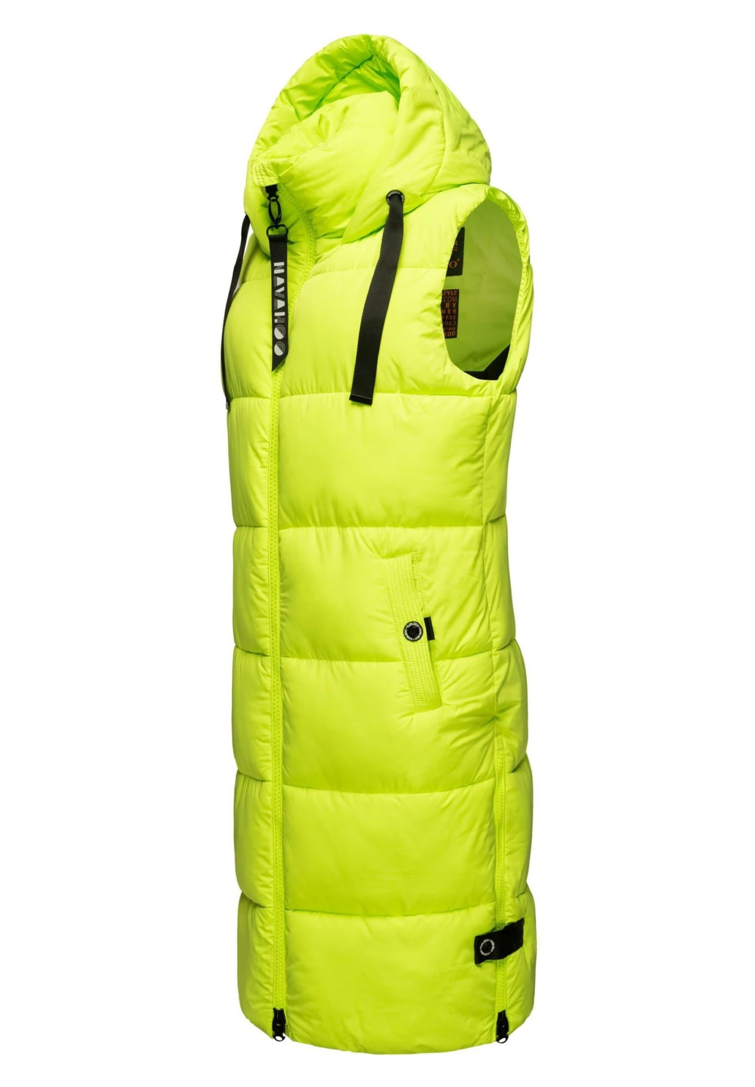 Navahoo Schnuffelchen - Bodywarmer - Neon Green 7 Navahoo Schnuffelchen - Bodywarmer - Neon Green - Afbeelding 7