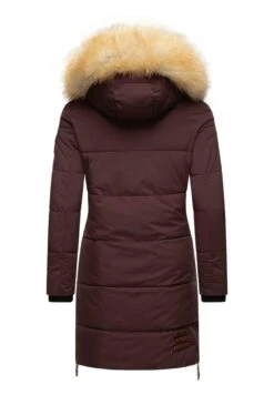 Navahoo Halina - Winterjas - Dark Red Melange -Navahoo WWinkel 94959e46f7f44360b4da3c1ac76edb99