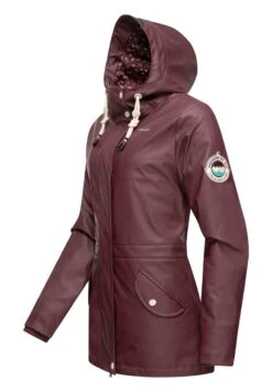 Navahoo Ocean Heart - Parka - Dark Red Melange -Navahoo WWinkel 96b26f4ccae349acb6ff34e1b7109391