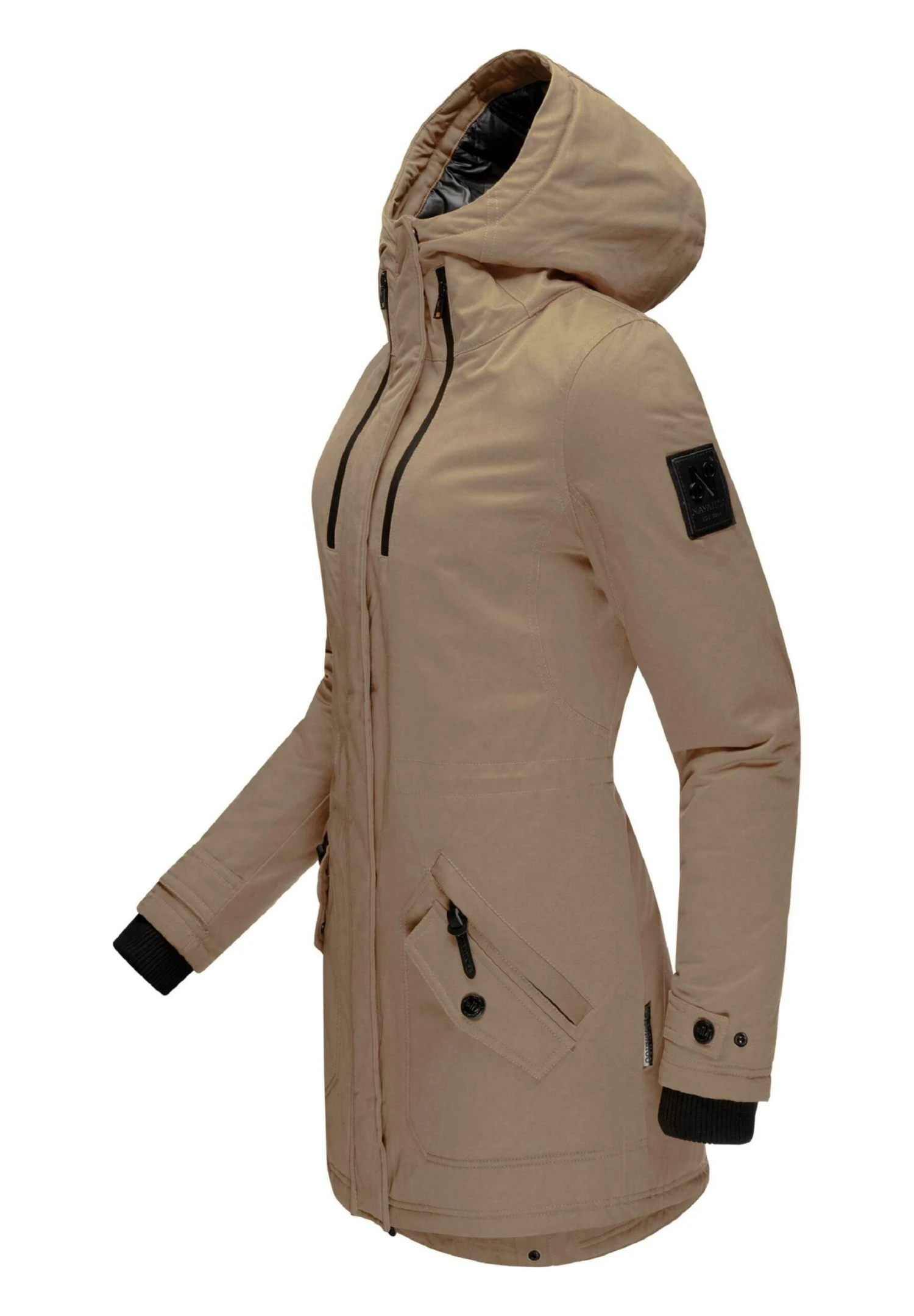 Navahoo Avrille Ii - Winterjas - Taupe Grey 2 Navahoo Avrille Ii - Winterjas - Taupe Grey - Afbeelding 2