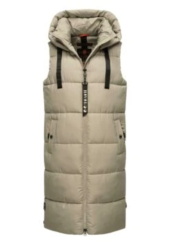 Navahoo Schnuffelchen - Bodywarmer - Pebble Grey -Navahoo WWinkel 9b90b79d48e449328c01852e1c73e726