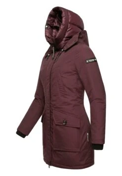 Navahoo Blizzardstorm - Parka - Dark Red Melange -Navahoo WWinkel 9d0b6ff9095448be904cfe5ae718ddbd