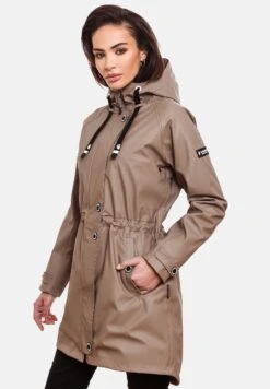 Navahoo Rainy Flower - Parka - Taupe -Navahoo WWinkel a16b4110f78e4d1e91fcfc20890ac000